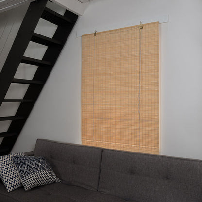 Store enrouleur occultant en bambou - Naturel