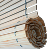 Store enrouleur en bois pour pergola - Naturel
