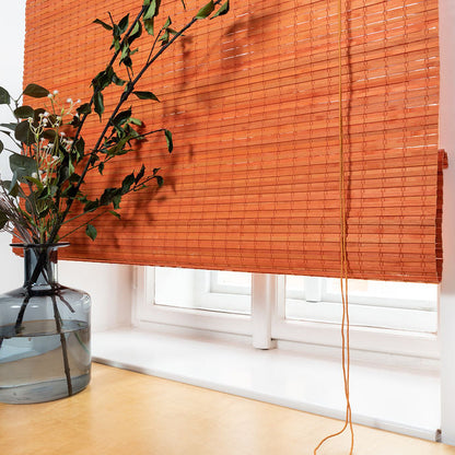 Store bateau en bambou - Orange