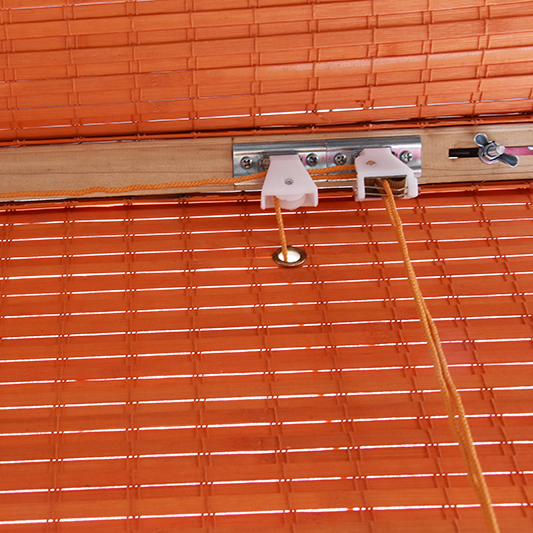 Store bateau en bambou - Orange