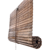 Store enrouleur en bois pour pergola - Brun