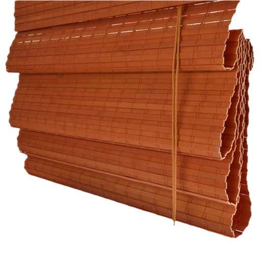 Store bateau en bambou - Orange
