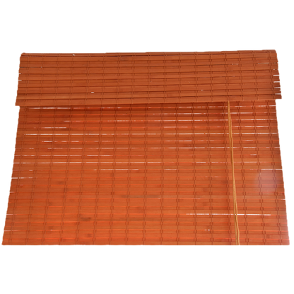 Store bateau en bambou - Orange