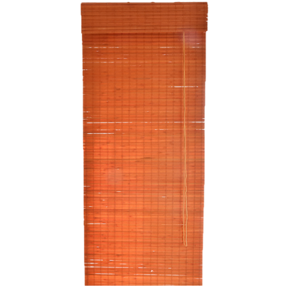 Store bateau en bambou - Orange
