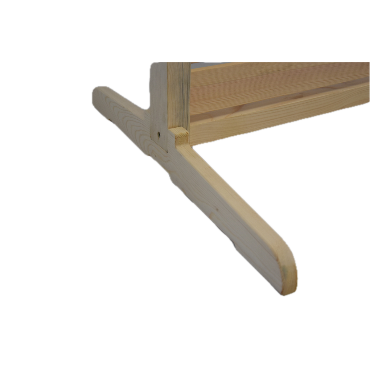 Paravent extérieur autoportant Gén. 1 - Bois naturel