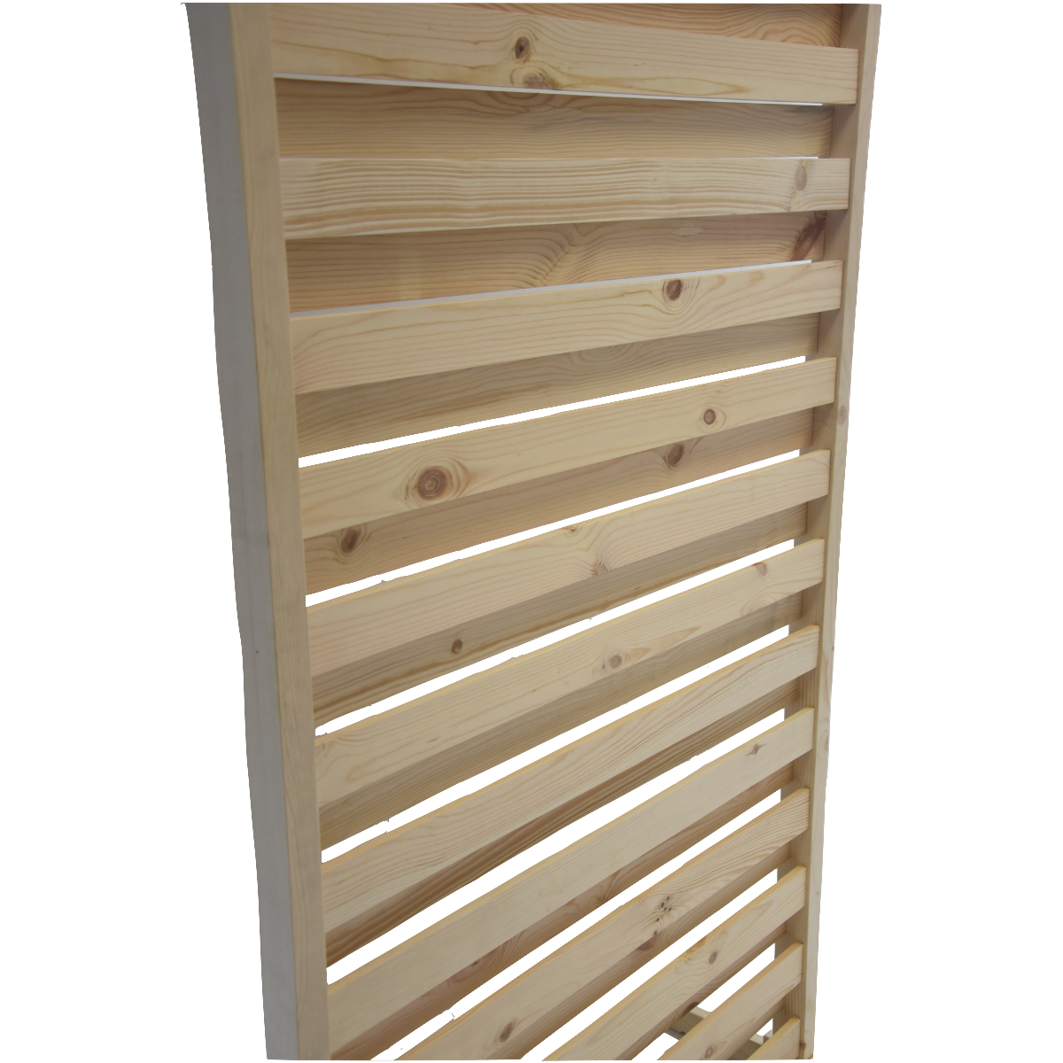 Paravent extérieur autoportant Gén. 1 - Bois naturel
